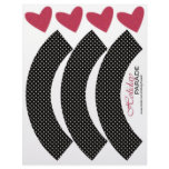 Touched My Heart Cupcake Wrappers 3 flyers