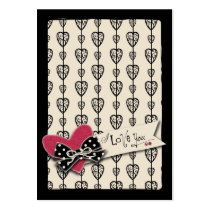 Touched My Heart Gift Tag B Business Card Templates