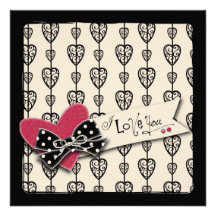 Touched My Heart  Square B Invite