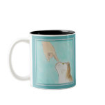 Touching Kitty's Nose Mug