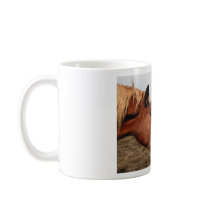 Touching noses coffee mug