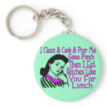Tough Broad keychains