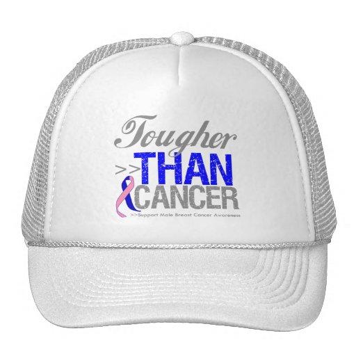 Tougher Than Cancer - Male Breast Cancer Mesh Hats