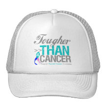Tougher Than Cancer - Thyroid Cancer Trucker Hats