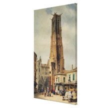 Tour Saint-Jacques Gallery Wrap Canvas