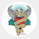 Tourette's Syndrome Dagger Stickers