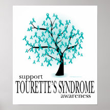 Tourette's Syndrome Tree Posters