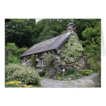 Tourist Attraction In Wales Ugly House Greeting Card