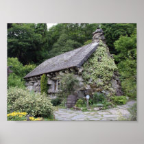 Tourist Attraction In Wales Ugly House Poster