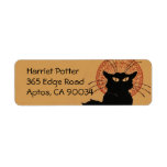 Tournée du Chat Noir, Théophile Steinlen Return Address Labels