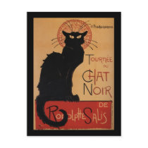 Tournée du Chat Noir, Théophile Steinlen Post Card