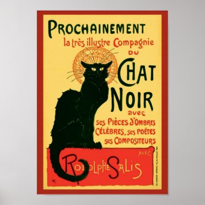 Tourne du Chat Noir, Theophile Steinlen Poster