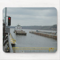 Towboats on the Mississippi Mouse Pad