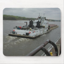 Towboats on the Mississippi Mouse Pads