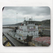 Towboats on the Mississippi Mouse Pads
