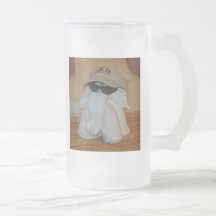 Towel Elephant with Sunglasses Mugs