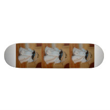 Towel Elephant with Sunglasses Skate Board