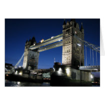 Tower Bridge Greeting Card