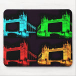 Tower Bridge Collage Mousepad