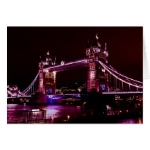 Tower Bridge Greeting Card