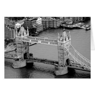 Tower Bridge in London Card