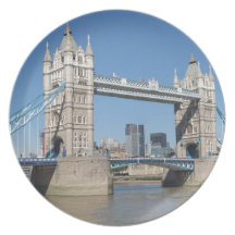 Tower Bridge London Dinner Plate