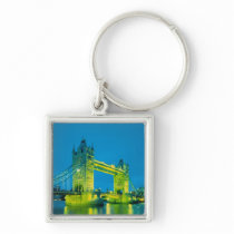 Tower Bridge, London, England 3 Key Chain