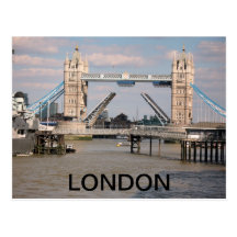 Tower Bridge London postcard