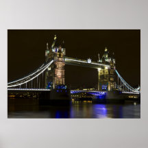 Tower Bridge London Poster