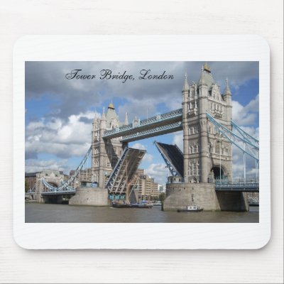 Tower Bridge Mousepad by BlackTiePictures