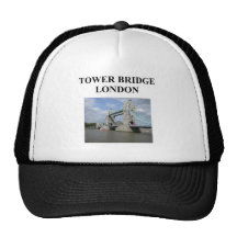 tower bridge ;ondon england trucker hat