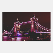 Tower Bridge Rectangular Sticker