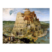 Tower of Babel - Peter Bruegel Post Cards