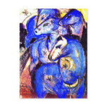 Tower of Blue Horses by Franz Marc Postcard