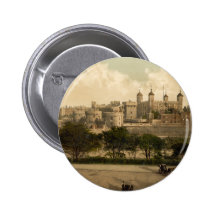 Tower of London, London, England Button