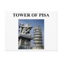 tower of pisa italy postcards