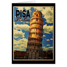 Tower Of Pisa ltaly Cards