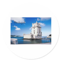 Tower Of St Vincent Round Sticker
