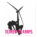 Tower Tramps Sticker