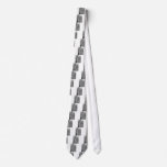 Towering Aspen Trees In Black and White Custom Ties