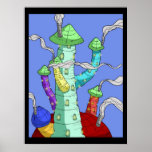 towers print