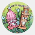Towers Round Sticker