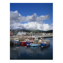 Town and Harbour, Dingle, County Kerry, Postcards