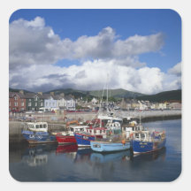 Town and Harbour, Dingle, County Kerry, Stickers