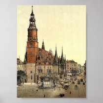 Town hall, Breslau, Silesia, Germany (i.e., Wrocla Print