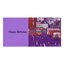 TOWNSCAPE CUSTOM PHOTO CARD