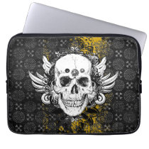 Toxic Bones Laptop Sleeve laptop sleeves