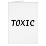 Toxic cards