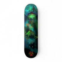 Toxic Dog  BAD MOON Custom Skate Board