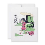 toxic girl vector illustration invitations